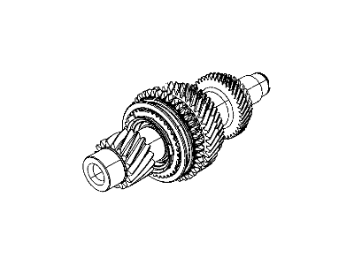 Mopar 5191018AA Transmission Axle Output Shaft