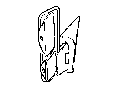 Mopar 68009979AA Door Mirror Left