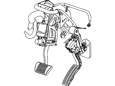 Mopar 52109654AB Pedal-Accelerator