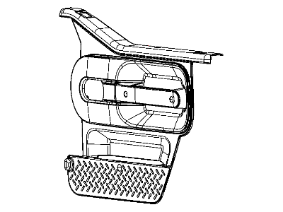 Mopar 5LT441XRAA Panel-Front Door Trim