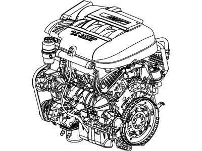 Chrysler Sebring Oil Pan - 4892122AA