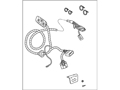 Genuine Mopar Trailer Tow Wiring Harness Repair Kit - 82209771AC