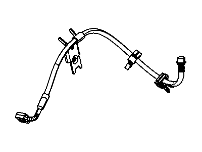 2011 Dodge Charger Brake Line - 68071591AA