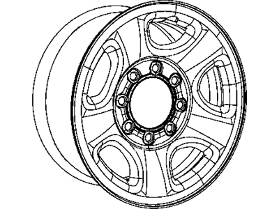 Mopar 52110366AD Steel Wheel