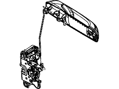 Mopar 4589417AF Front Door Latch