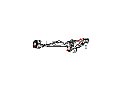 Mopar 55398376AB Suspension Control Arm Front