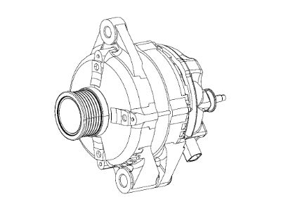 Jeep Cherokee Alternator - 56029739AA