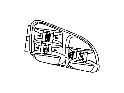 Mopar 56021912AB Switch-Window And Door Lock