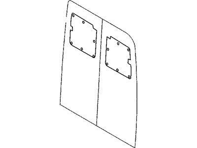 Mopar 5104398AA Panel-Cargo Door