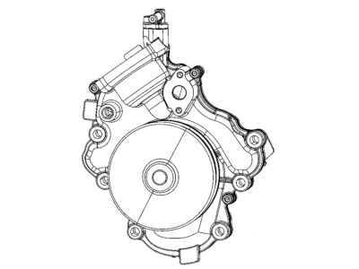 2021 Jeep Wrangler Water Pump - 68490215AA