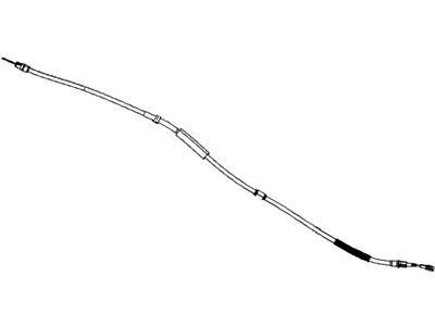 Ram C/V Parking Brake Cable - 4779806AD