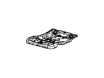 Mopar 4610165AA Frame-Front Seat Cushion