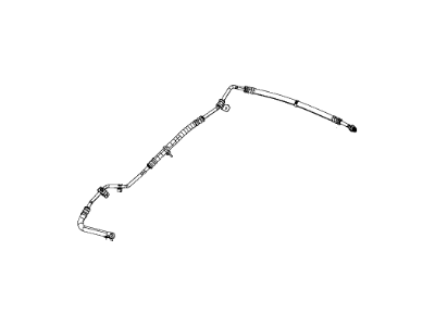 Mopar 68217588AA Hose-Power Steering Return