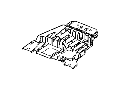 Mopar 52020479AB Shield-Front