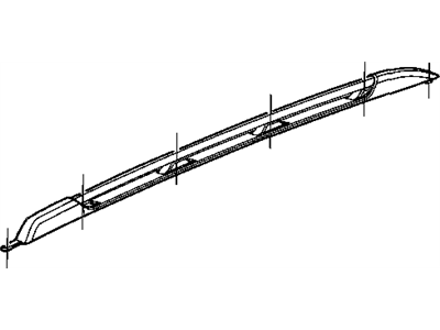 Mopar 55077796AA Rail-Roof