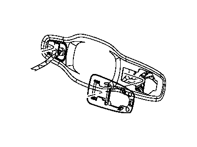 2022 Chrysler 300 Door Handle - 4589862AI