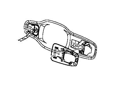 Mopar 68064599AD Gasket-Door Handle Outside