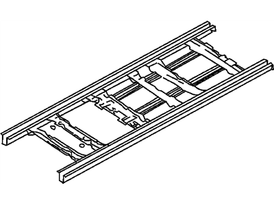 Mopar 5020088AE REINFMNT-Rear Seat