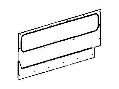 Mopar 1HD29XDVAA Panel-Quarter Trim