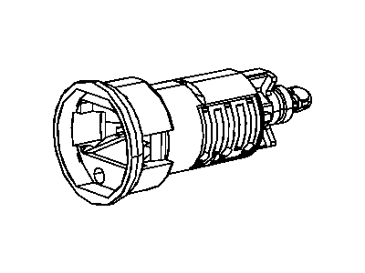 Dodge Journey Door Lock Cylinder - 5191980AA