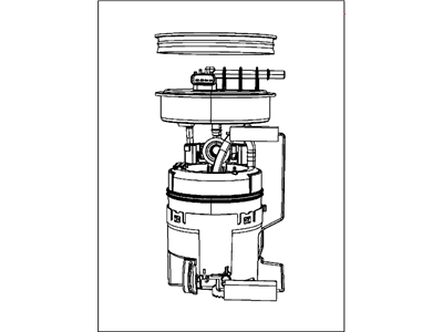 2009 Dodge Viper Fuel Level Sensor - 68026581AB