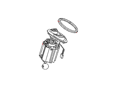 Mopar 5161808AD Fuel Pump/Level Unit Module