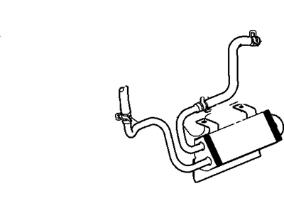 Chrysler PT Cruiser Power Steering Cooler - 5272354AE