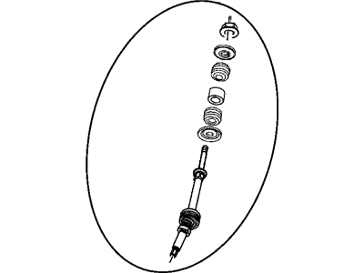 Dodge Dakota Sway Bar Link - 5135731AB