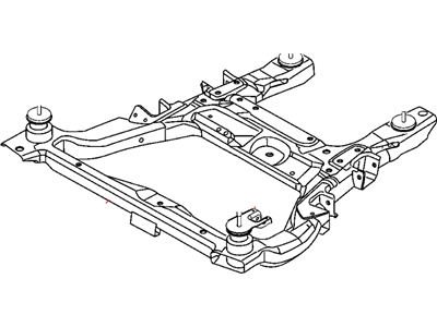 Mopar 4743166AH CROSSMEMBER-Front Suspension