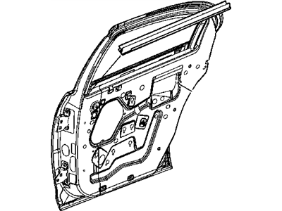 2006 Dodge Stratus Door Seal - 4878998AC