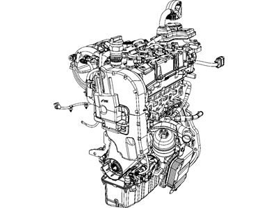 68275870AA Mopar Engine-Long Block Illustration 1 of 1