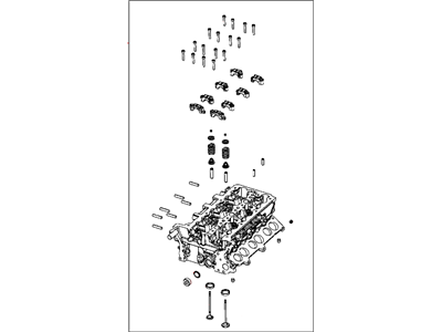 2011 Jeep Grand Cherokee Cylinder Head - 68147256AA