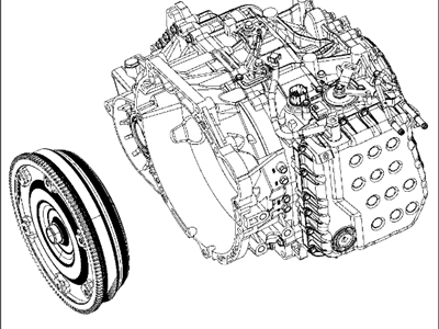 Mopar 68219825AA Trans-With Torque Converter