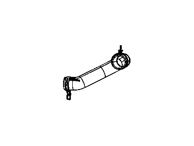 Mopar 55056955AA Hose-Radiator Outlet