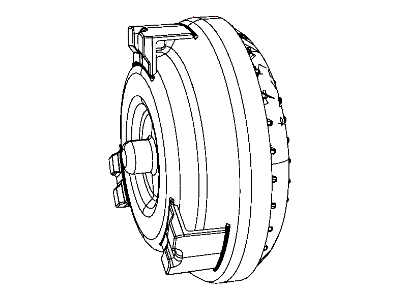 2008 Chrysler Crossfire Torque Converter - 5137828AA