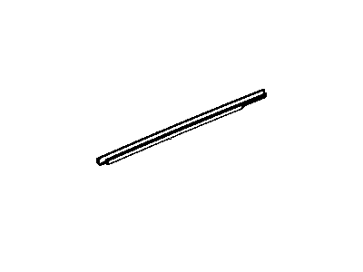 Mopar 5020782AC WEATHERSTRIP-Rear Door Belt Inner