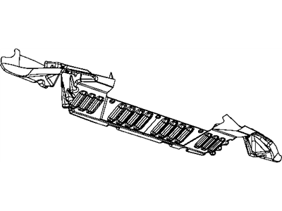 Mopar 55079230AB Shield-Front