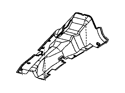 Mopar 5054188AA SILENCER-Tunnel