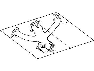 1991 Jeep Wrangler Exhaust Manifold - 53008860