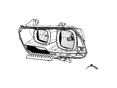 Mopar 57010413AB Headlamp