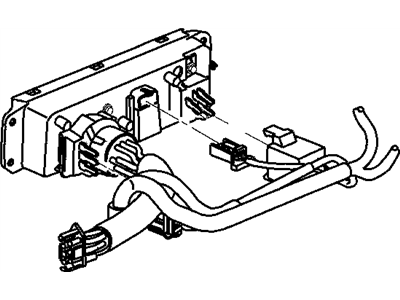 Mopar 5013831AA Wiring-A/C And Heater Vacuum