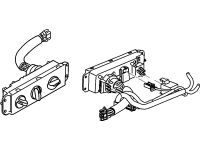 Mopar 55037473AB Air Conditioner And Heater Control Head