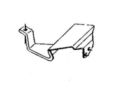 Mopar 4809237AE RETAINER-Spring To Fuel Filler