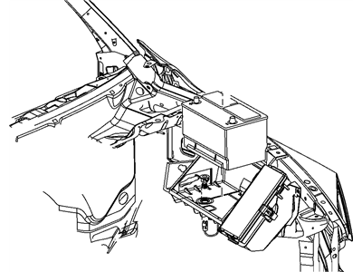 Mopar 56028452AD Battery-Storage