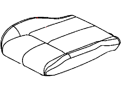 Mopar 5QM15LV5AA Front Seat Cushion Cover