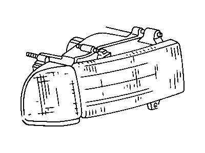 Mopar 55076675AC Holder-HEADLAMP