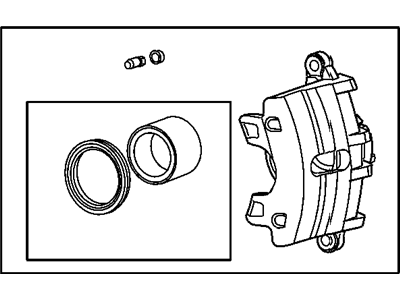 Chrysler Voyager Brake Caliper - R5019806AA