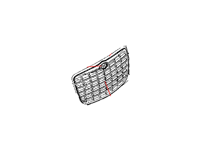 Mopar 5029903AA Front Bumper Cover