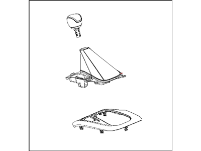 Mopar 5PN69JXWAC Bezel-Console SHIFTER