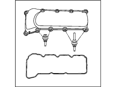 Mopar 53021938AA Cover-Cylinder Head